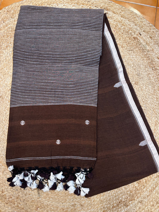 Mul Mul cotton small temple border