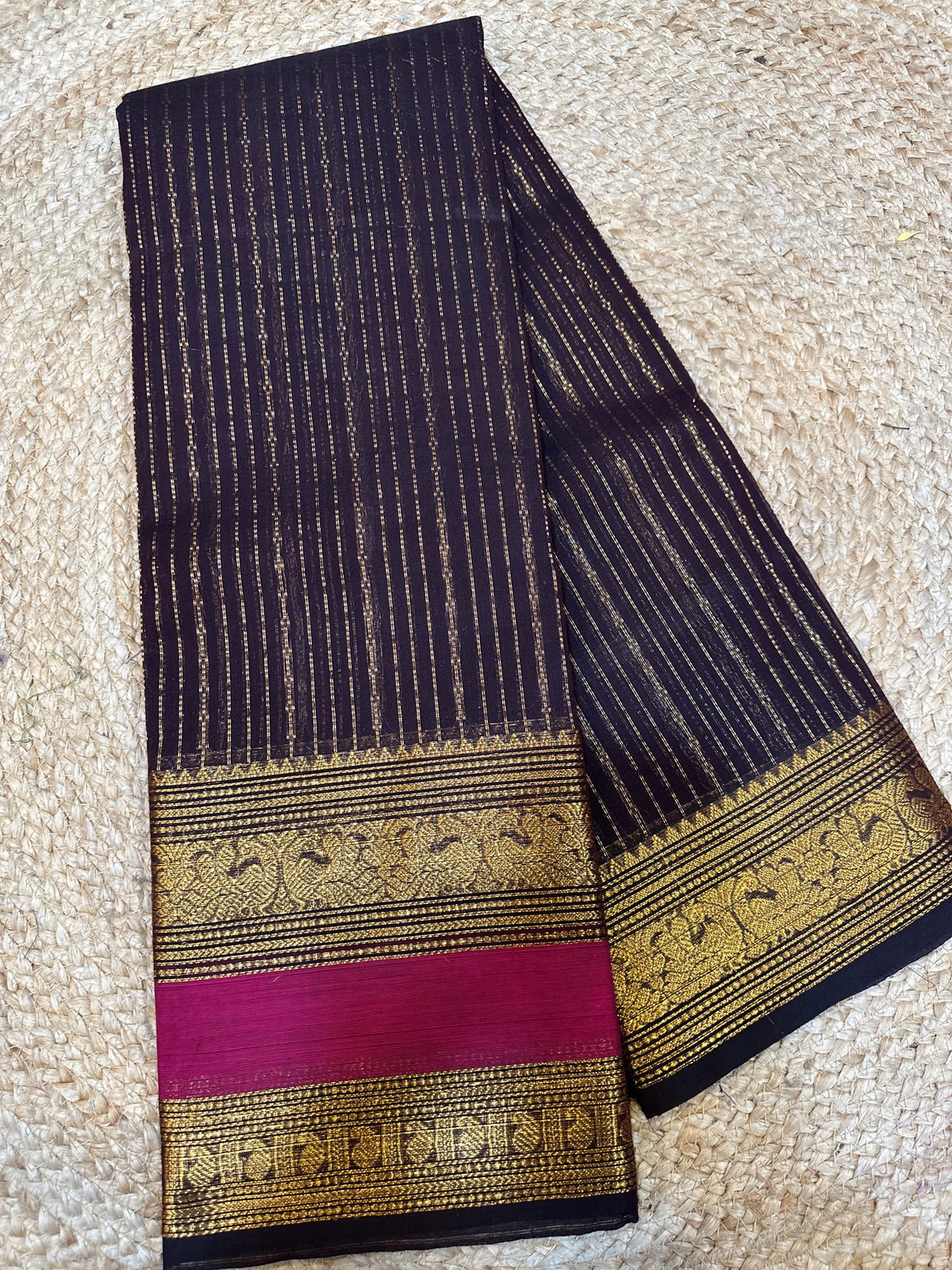 Kanchi cotton saree