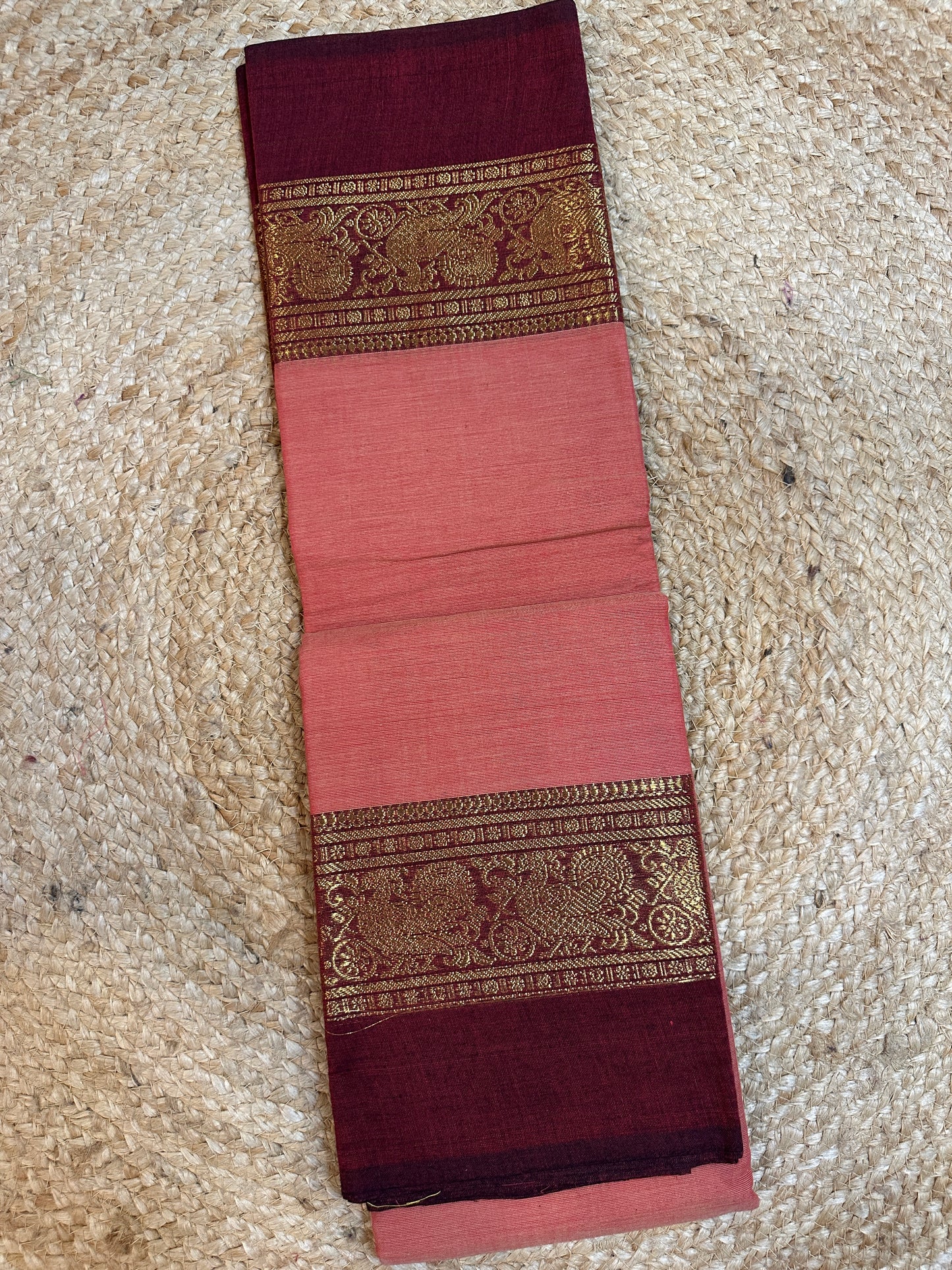 Chettinadu cotton without blouse